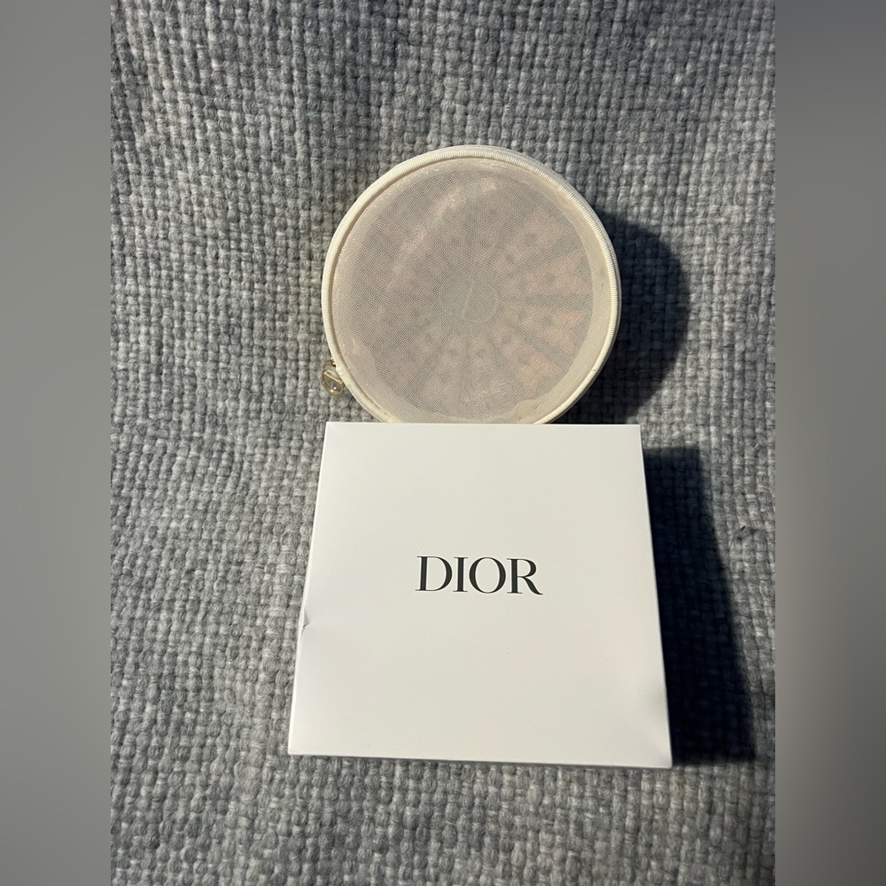 Dior Circular Mesh Butterfly Cosmetic Bag - Picture 5 of 5